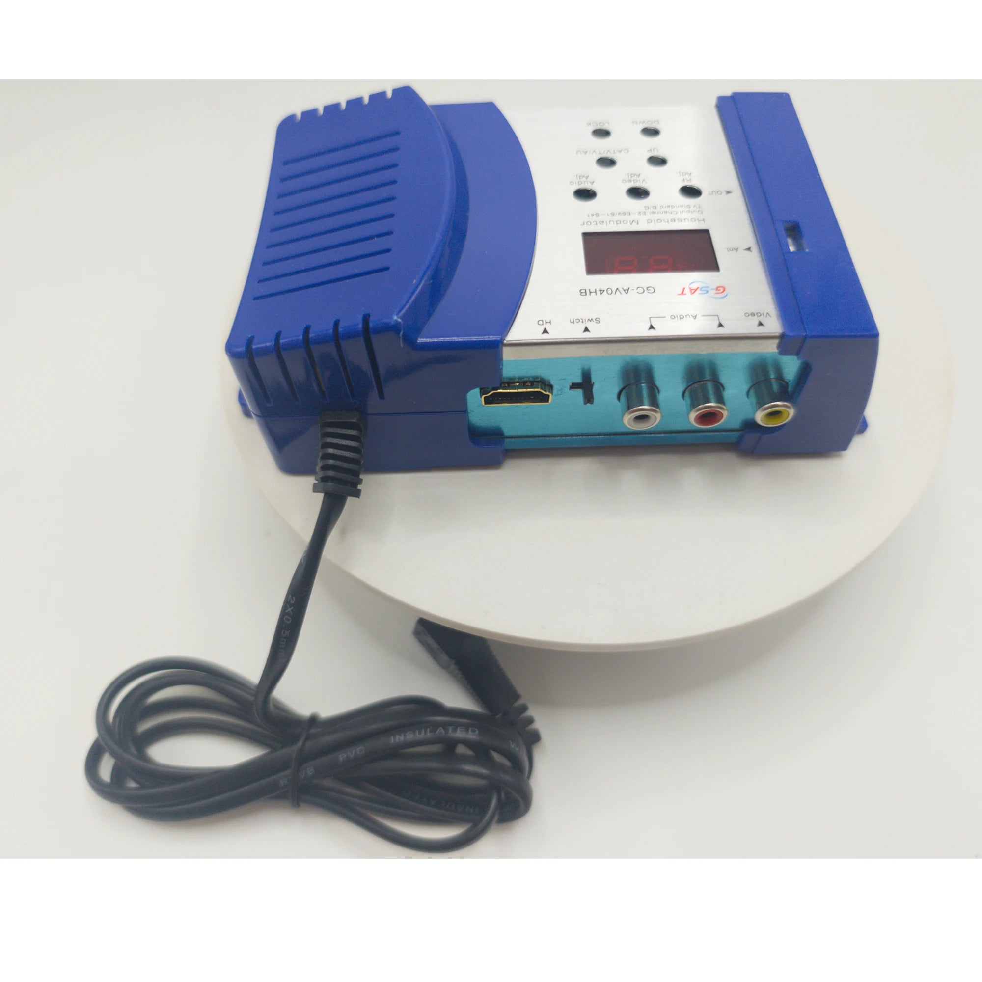 1 Channel HD Av To Analog Modulator Tv Catv Hotel Cable HDMI to RF CVBS av to RF PAL NTSC secam Adjustable frequency Oasis Select