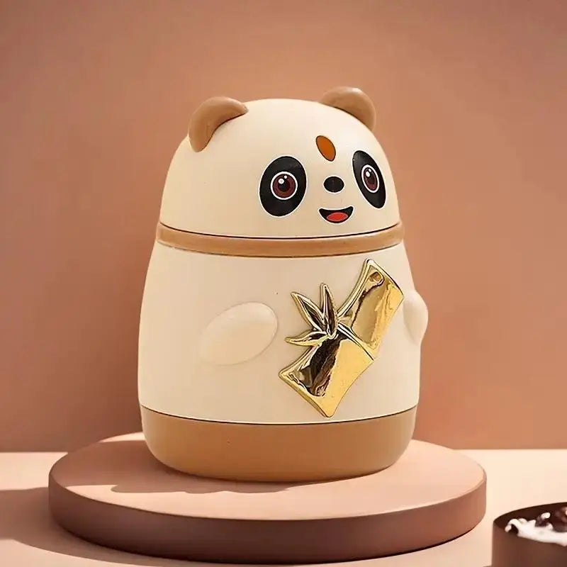 Cute Cartoon Panda Toothpick Holder Automatic Toothpick Box Push-type Toothpick Box Suitable For Home Bar Party Oasis Select B