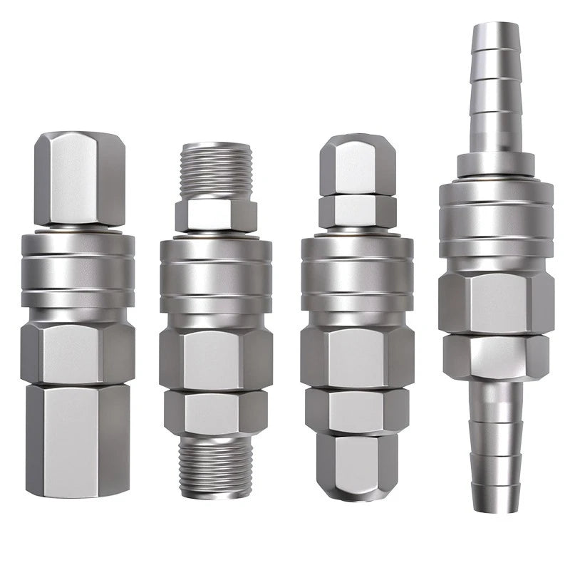 Pneumatic Fitting C Type Self-locking Quick Coupling Connector Coupler SP PP SM PM SH PH SF PF 10 20 30 40 For Air Compressor Oasis Select