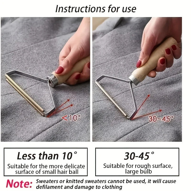 Pet hair cleaning roller Lint remover pellet scraper for clothes Coat carpet wool razor brush for lint removal anti plush Oasis Select