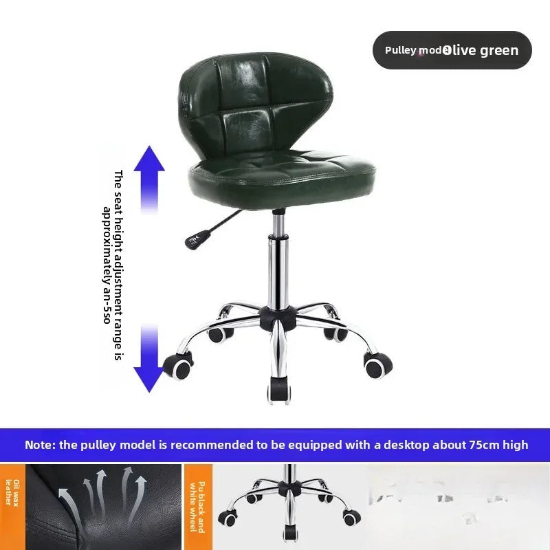 Bar chair stool computer chair rotating lift backrest high stool beauty stool checkout page swivel chair furniture Oasis Select 1