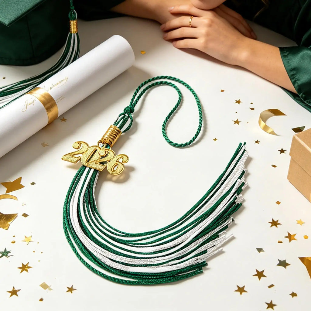 2026 Tassel Graduation Soft Decorative Memorial Party Supplies Grad Hat Tassel for High School for Graduate Students Teens Oasis Select
