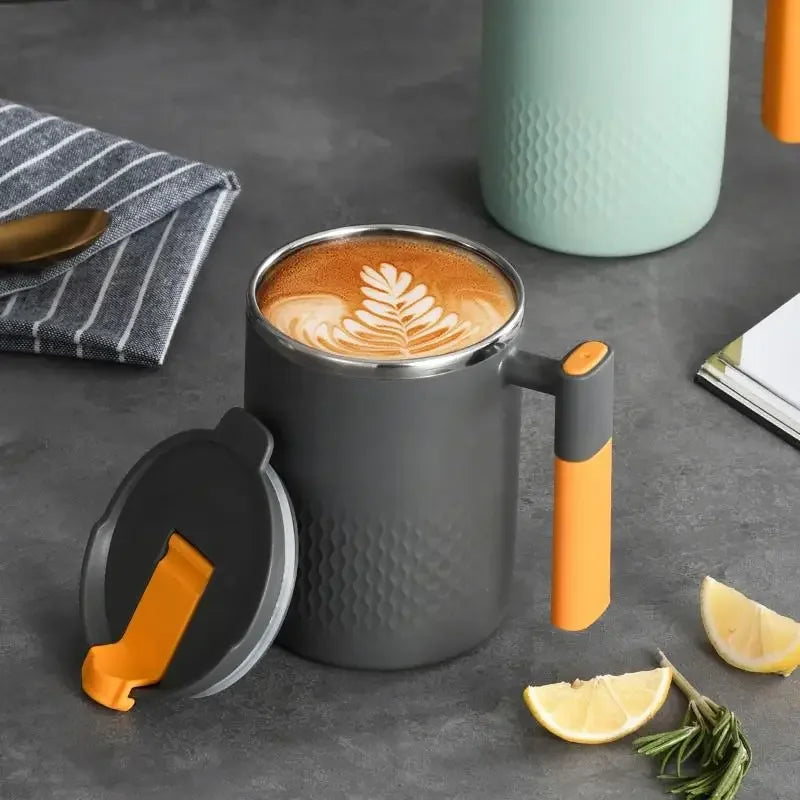 15oz 304 Stainless Steel Mug With Tea Leak Tea Cup Double Layer Coffee Cup Japanese Tea Cup Milk Cup Cups Mugs Oasis Select