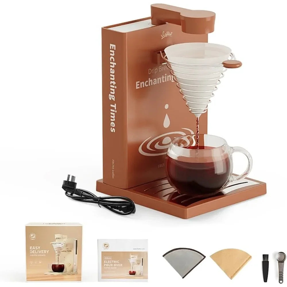 URGGU Portable One Cup Pour Over Coffee Maker & Tea Brewer