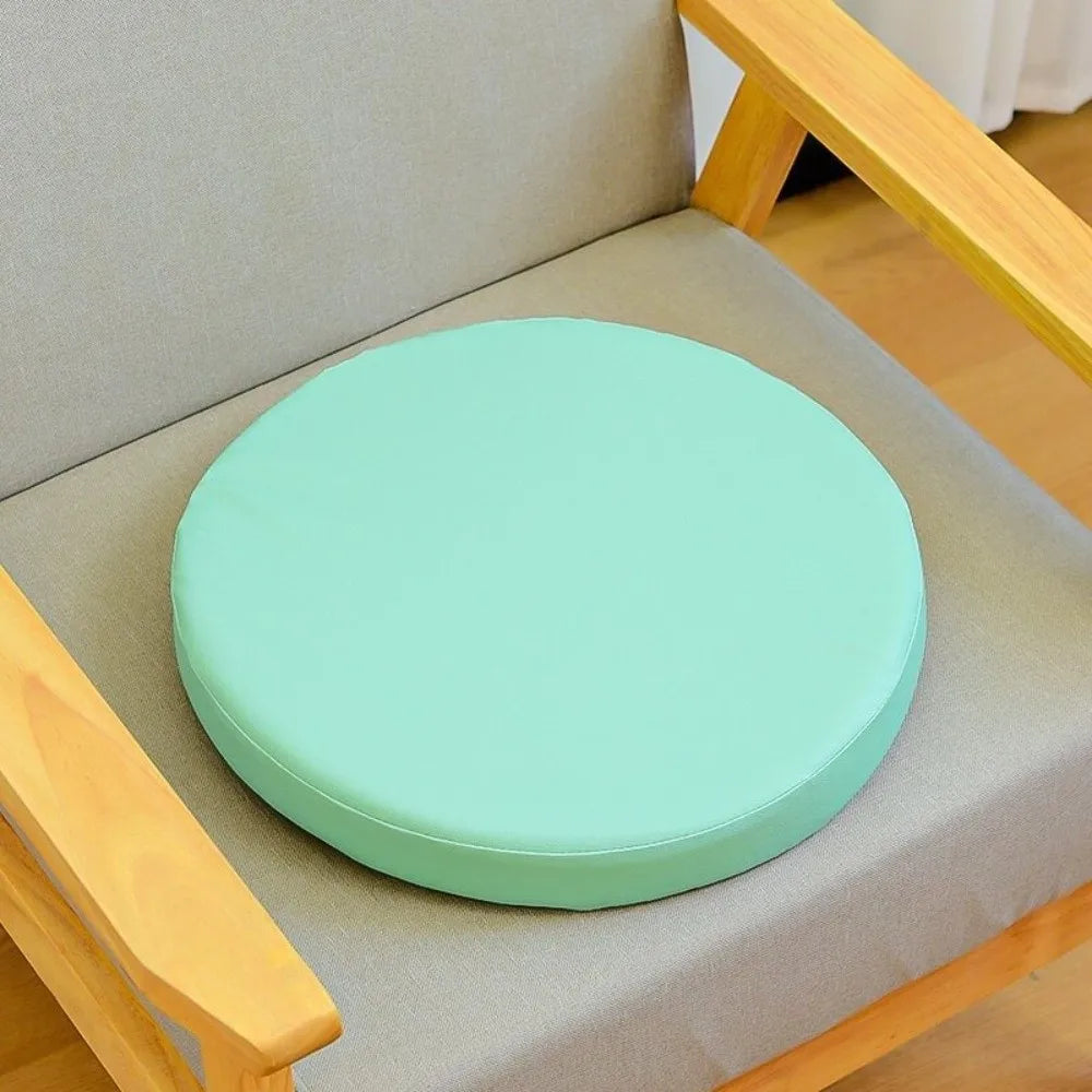 Memory Foam Round Chair Cushion – Waterproof, Washable Seat Pad