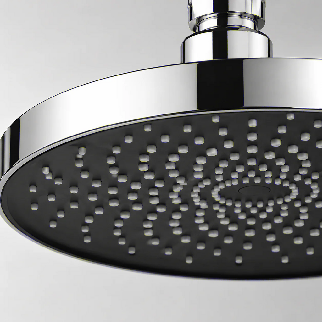 25cm Large Top Shower Head High Flow Pressurized Bathroom Single Sprayer for Home Use Oasis Select