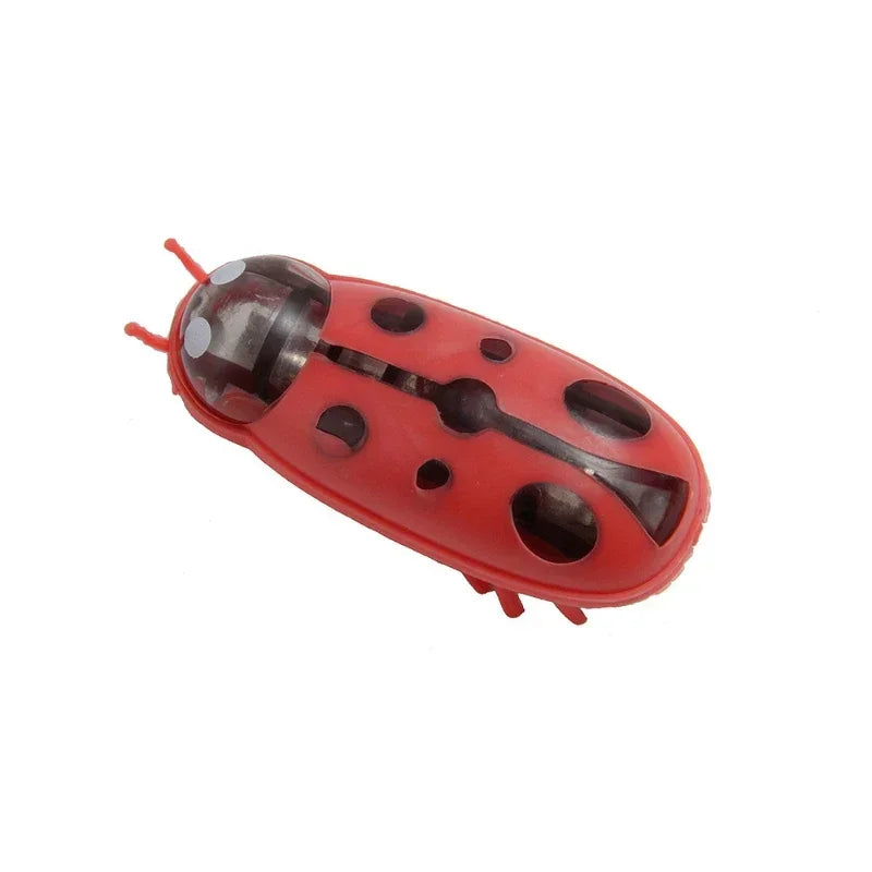 Electric Bug Cat Toy Automatic Flip Battery Operated Pet Dog Beetle Playing Interactive Toy Interactive Cat Toy Pet Supplies Oasis Select M