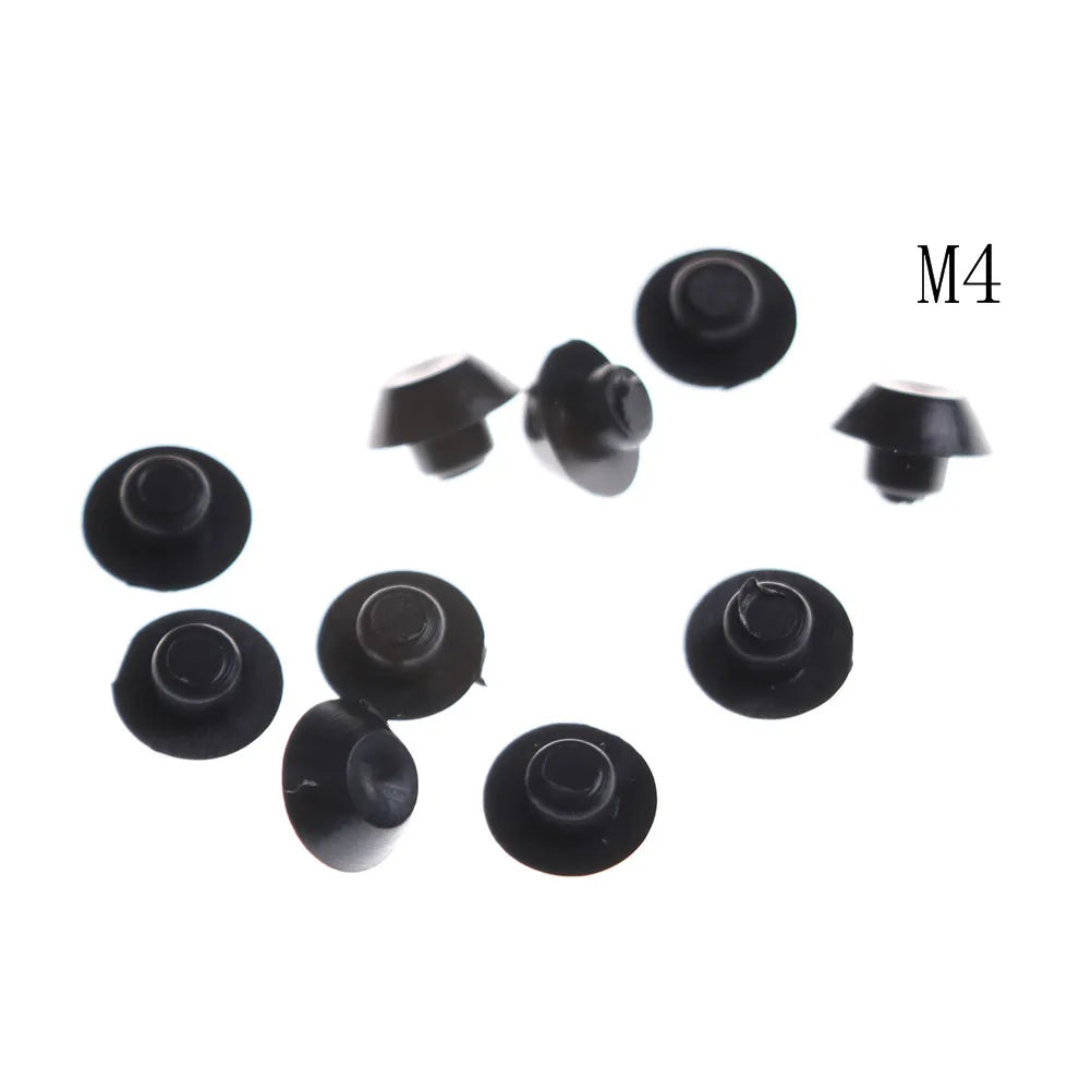 10Pcs Hex Socket Allen Bolt Screw Nut Hexagon Head Cover Cap Protector M4,M5, M6, M8, M10,M12 Oasis Select M4