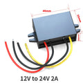 12V to 24V Vehicle Power Transformer Module Converter Power Booster Converter Step Up DC/DC Converters 12 Volt to 24 Volt Oasis Select 12V to 24V 2A 12V 24V