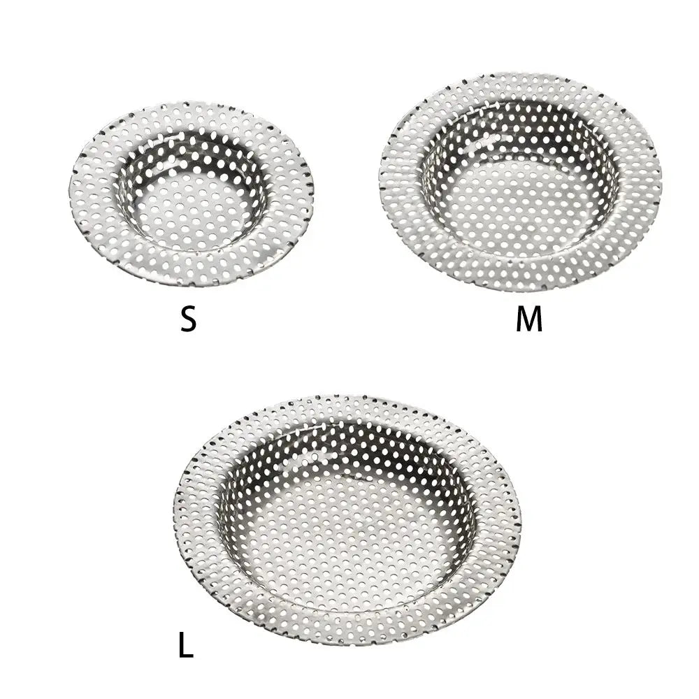 7/9/11cm Stainless Steel Sewer Hair Filter Kitchen Sink Filter Mesh Bath Strainer Floor Drain Hole Filter Cover Oasis Select