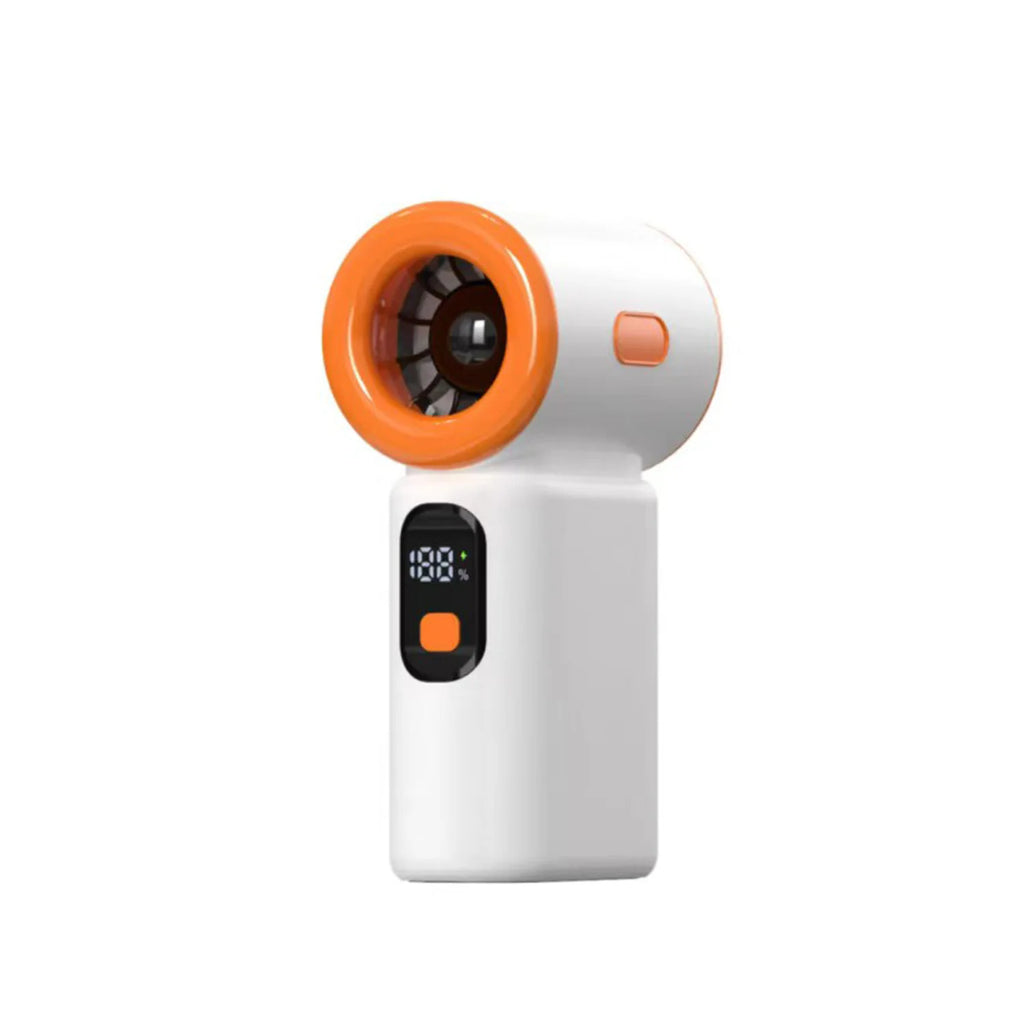 URGGU Mini Handheld USB Rechargeable Fan – Digital Display