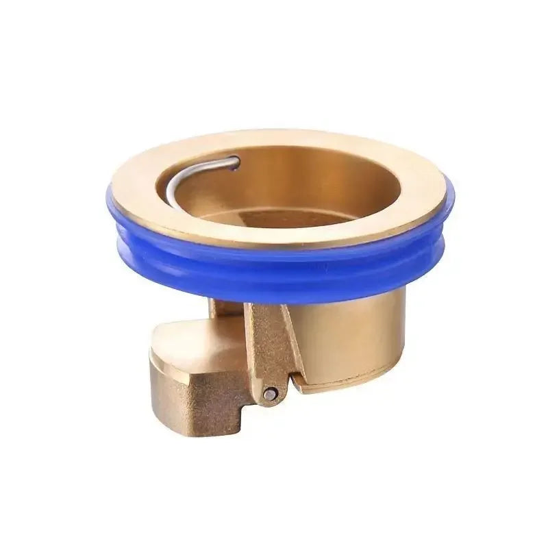 All-copper Floor Drain Core Floor Shower Drain Stopper Insectproof Anti-odor Deodorization Toilet Kitchen Bathroom Toilet Sewer Oasis Select coppery