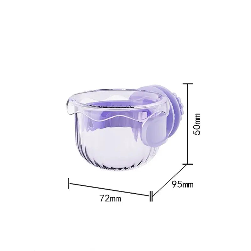 Anti-Turnover Transparent Hanging Bird Feeder Cup Fixed Feeding Dish for Pet Parakeets Food And Water Bowl Cage Accessory Oasis Select A5