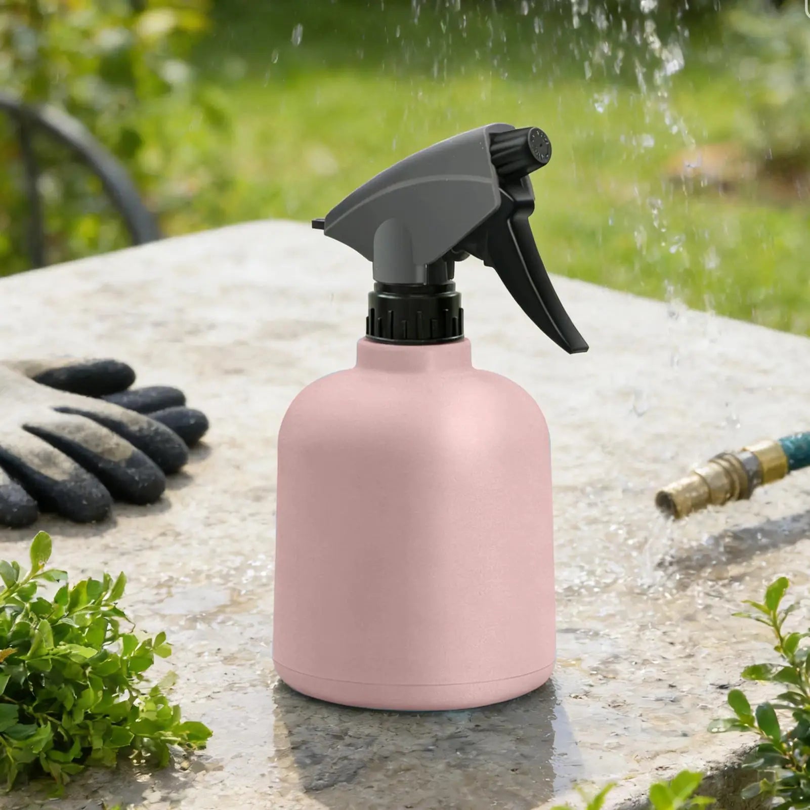 600ml Spray Bottle Plant Flower Herb Sprayer Irrigation Watering Can Garden Watering Pot for Garden Indoor Cleaning Supplies Oasis Select