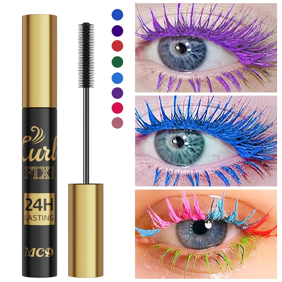 MCD 5D Waterproof Mascara – 9 Colors, Curl & Volume