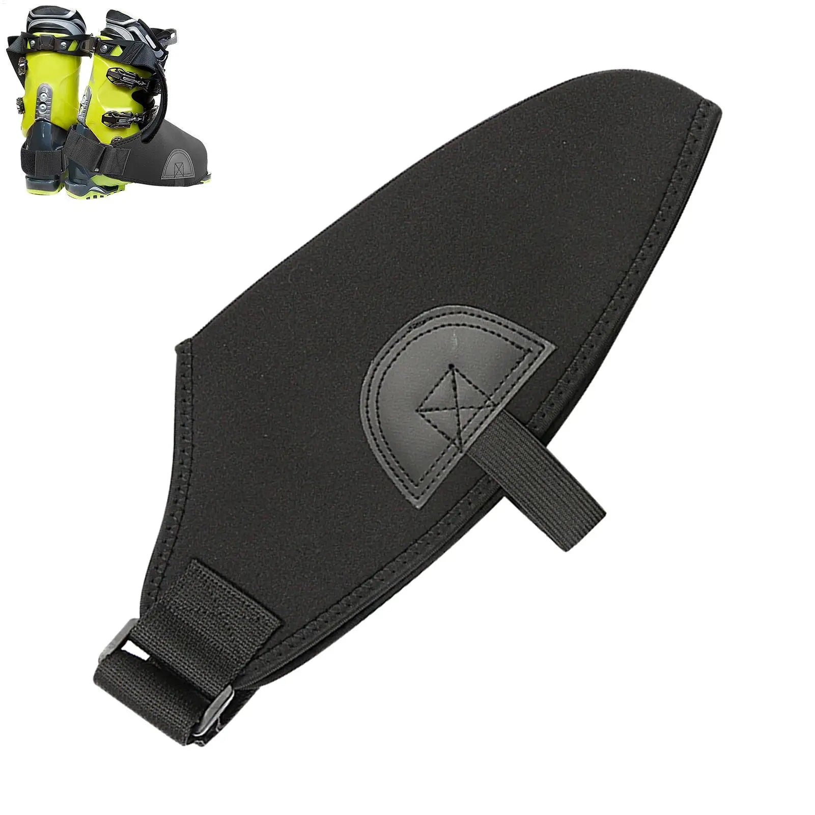 Boot Covers For Skiing Weather-Resistant Unisex Boot Covers Insulated Ski Accessories Ski Boot Warmer For Skiers Winter Skiing Oasis Select