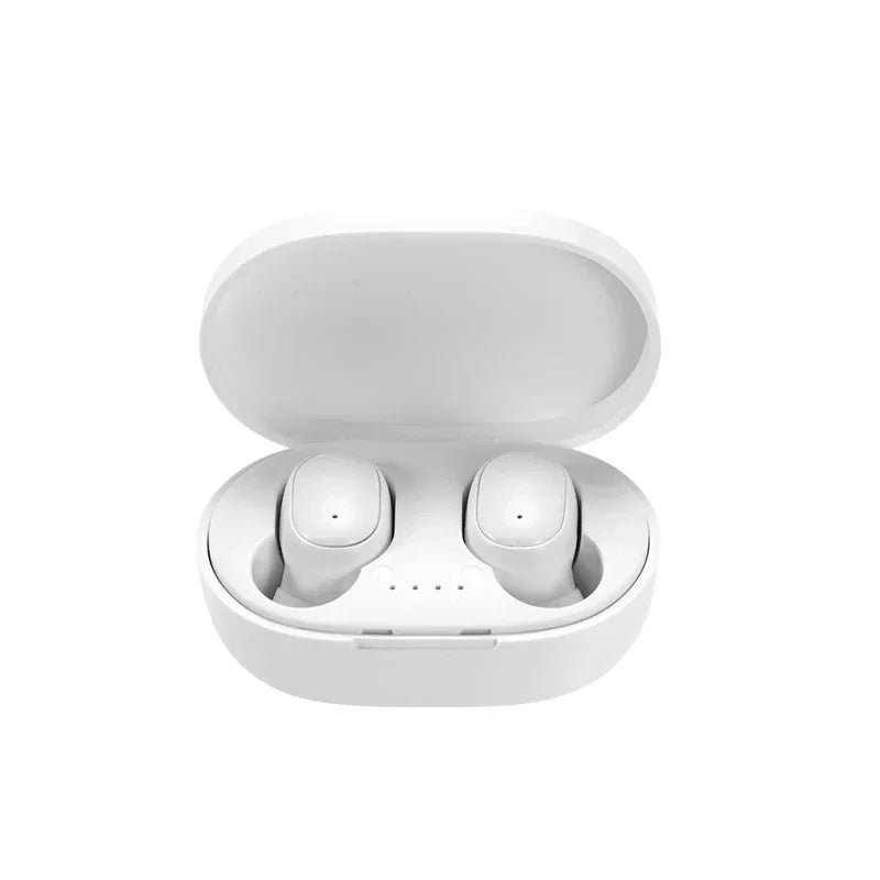 A6S TWS Earphones Wireless Bluetooth 5.3 Headphones Touch Control Earbuds With Mic Earphones Sport Waterproof Headset Oasis Select White