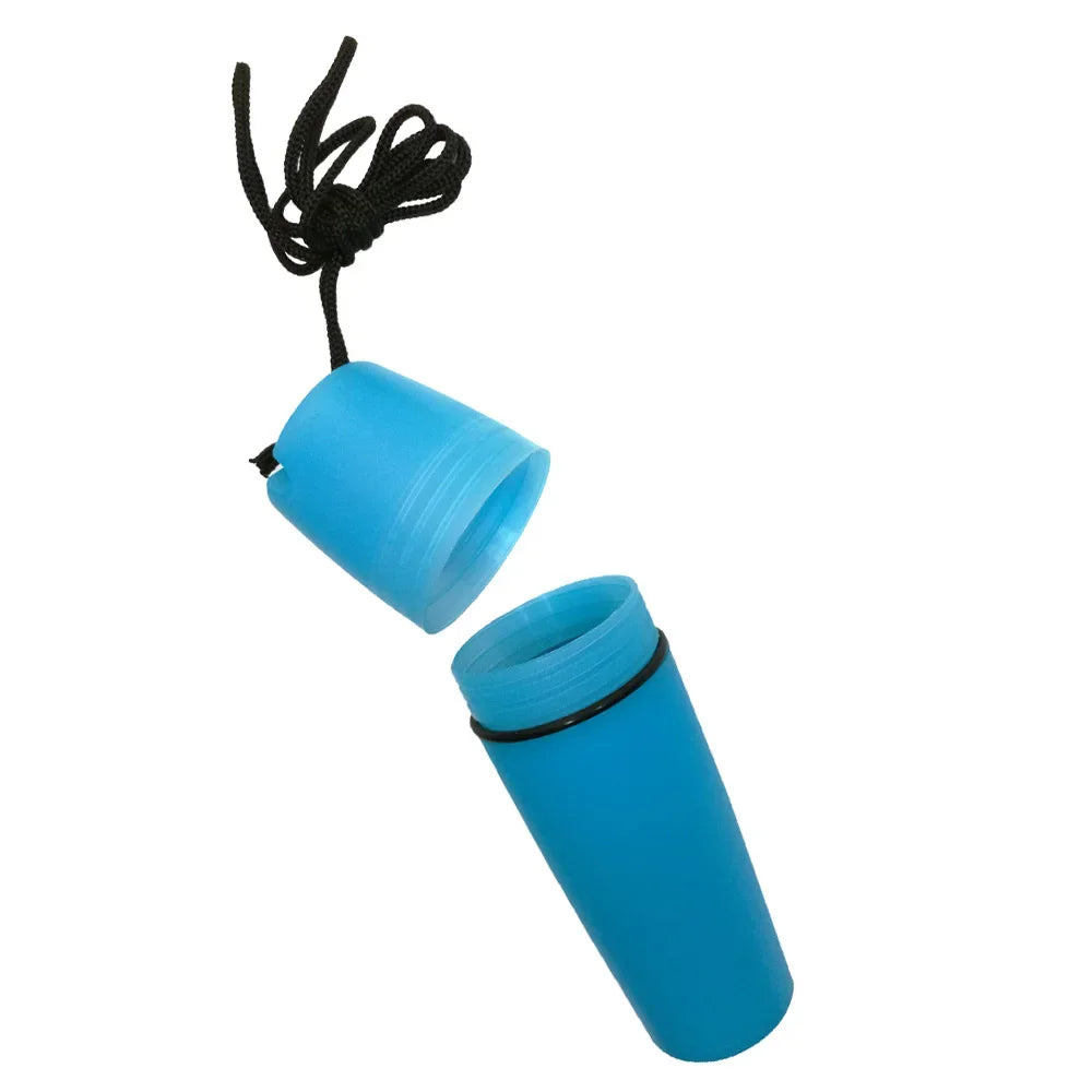 Kayak Boat Sailing Swimming Waterproof Dry Container Box Portable Durable Plastic Dry Bottle With Lanyard Oasis Select