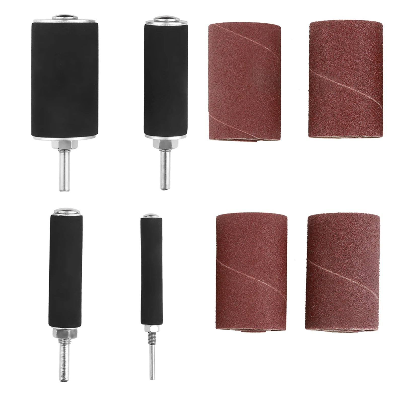 Spindle Sanding Drum Sander Tool Kit Set with Case for Drill Press Rubber Sanding Drum Set Oasis Select