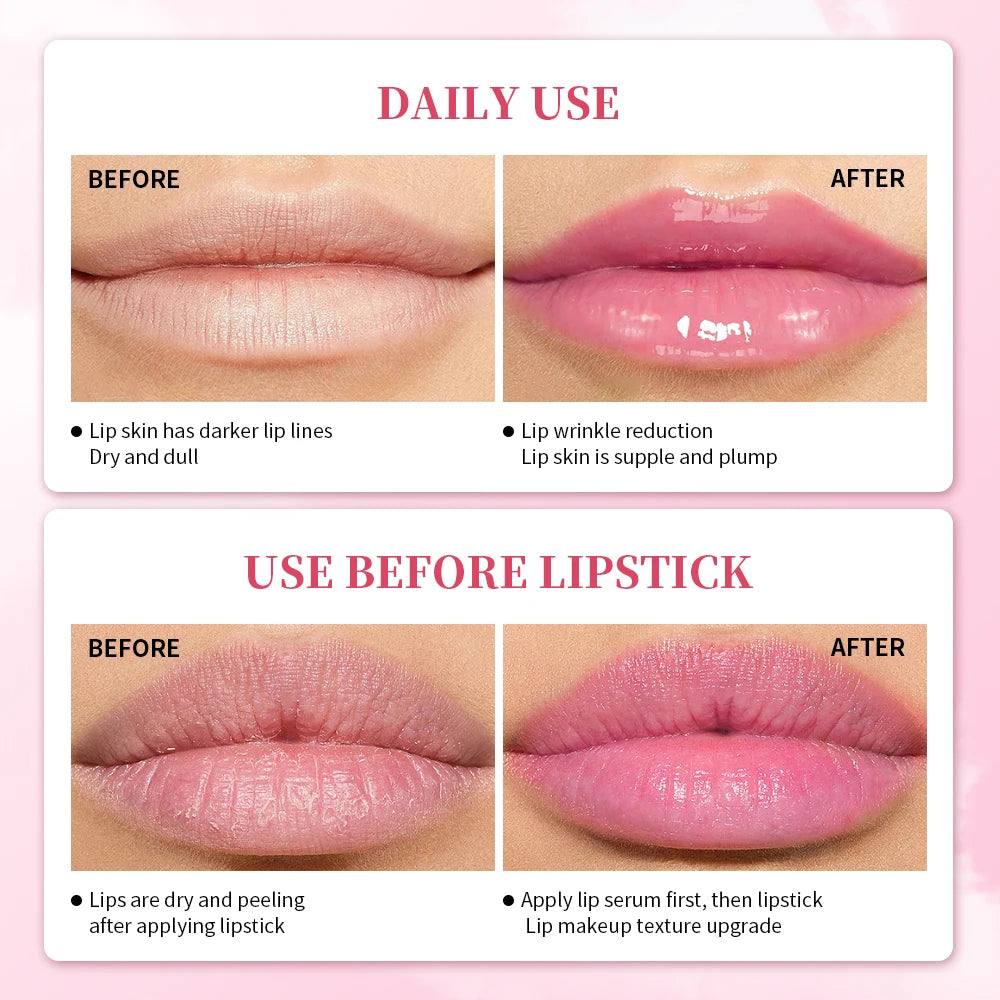 ibcccndc Pink Lip Serum Lotion Moisturizes Moisturizes And Plump Lips Removes Dead Skin Pink Lip Essence Brightener Use Of Face Oasis Select