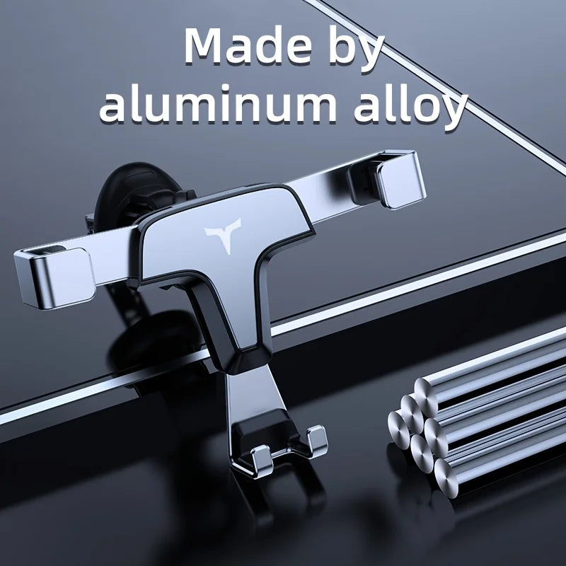 Gravity Car Air Vent Phone Holder – Universal 360° Aluminum