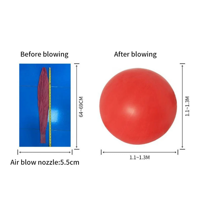 72 Inch Giant Latex Balloon – Wedding, Party & Holiday Decor