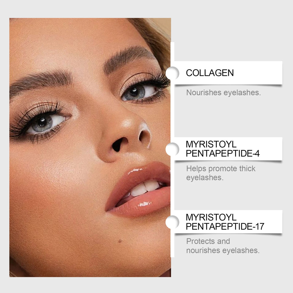 Eyelash Enhancing Serum Growth Treatment Natural Curl Lengthening Fuller Thicker Nourishing Repair Eyebrow Lashes Longer Essence Oasis Select