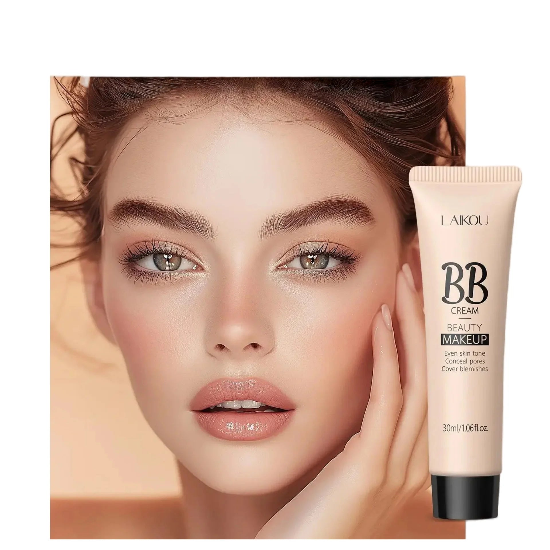 LAIKOU BB Cream Foundation 30ml – Natural, Oil-Free Coverage
