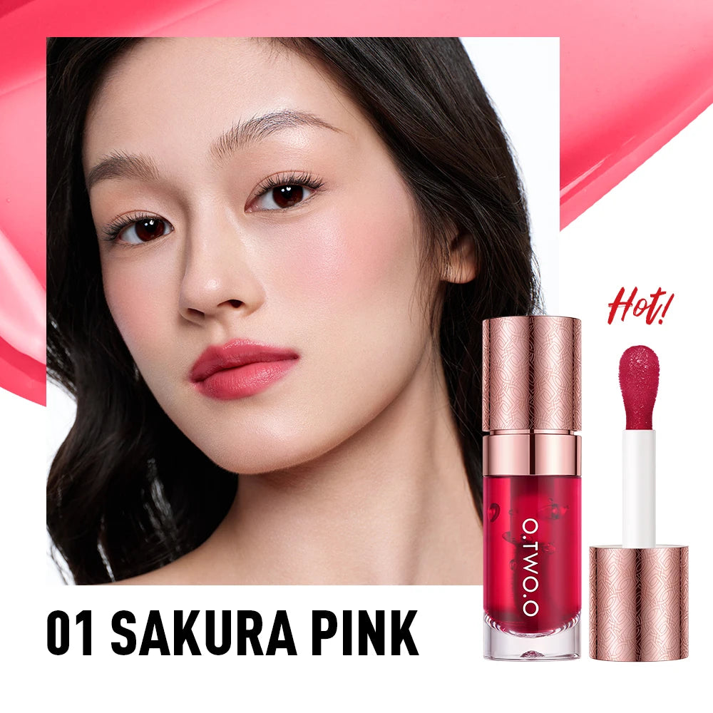 O.TWO.O Multi-Use Lip & Cheek Tint – Waterproof & Long-Lasting