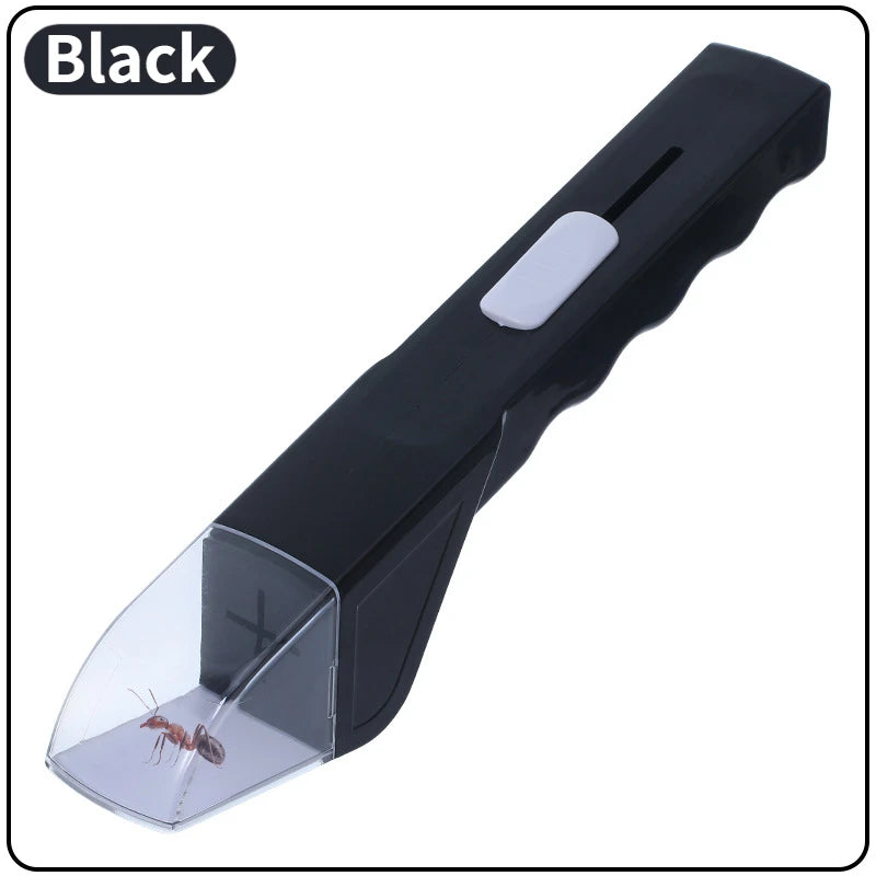 1PC Handheld Insect Catcher Bug Gripper Safe Spider Wasp Bee Catch Tool Household Garden Outdoor Portable Pest Capture Supplies Oasis Select black