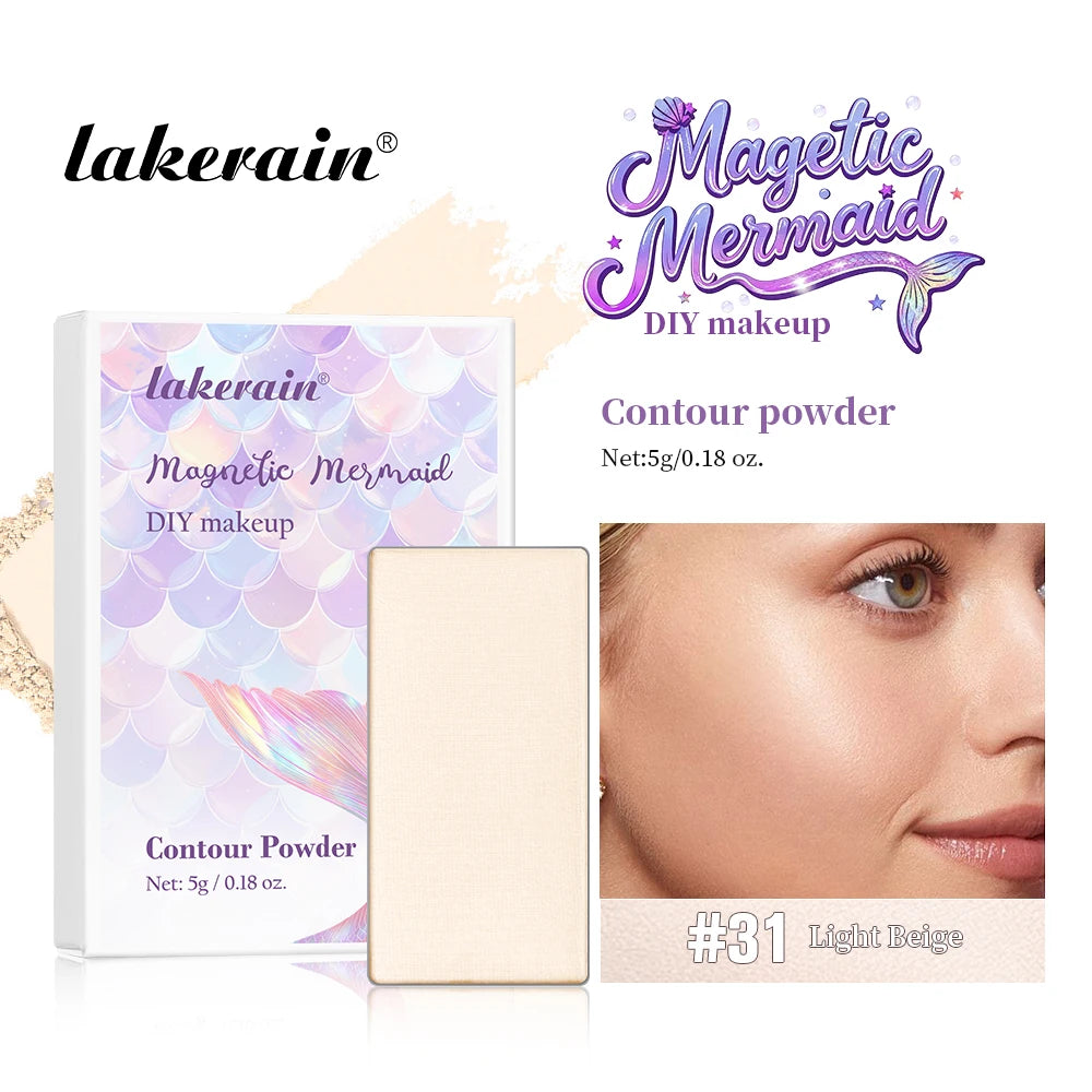 Lakerain Eyeshadow Palette Refill Waterproof Long-Lasting Multifunctional Magnetic Bottom Makeup Palette Refills DIY Makeup Oasis Select 31