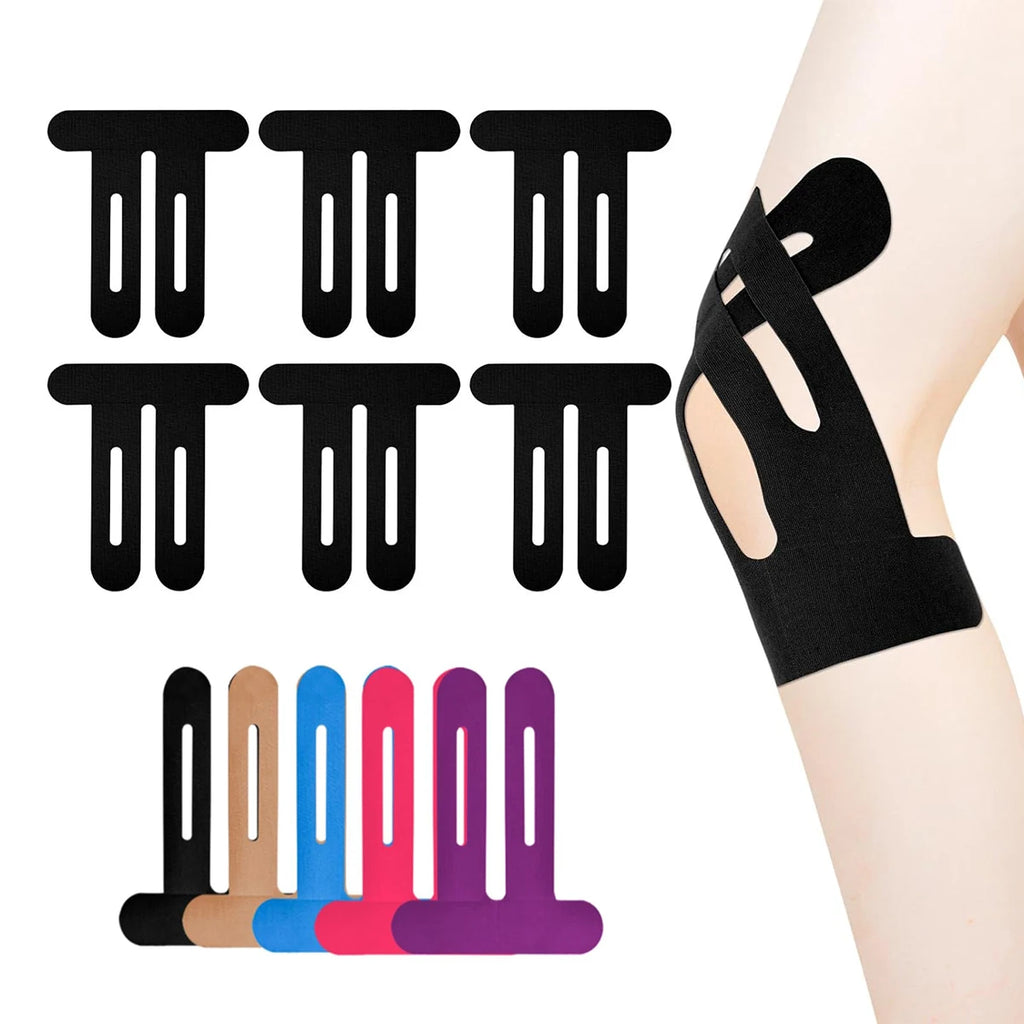 14/28 PCS Kinesiology Tape for Knees Waterproof Elastic Athletic Muscle Support Tape Breathable Strips Sports Joint Recovery Oasis Select