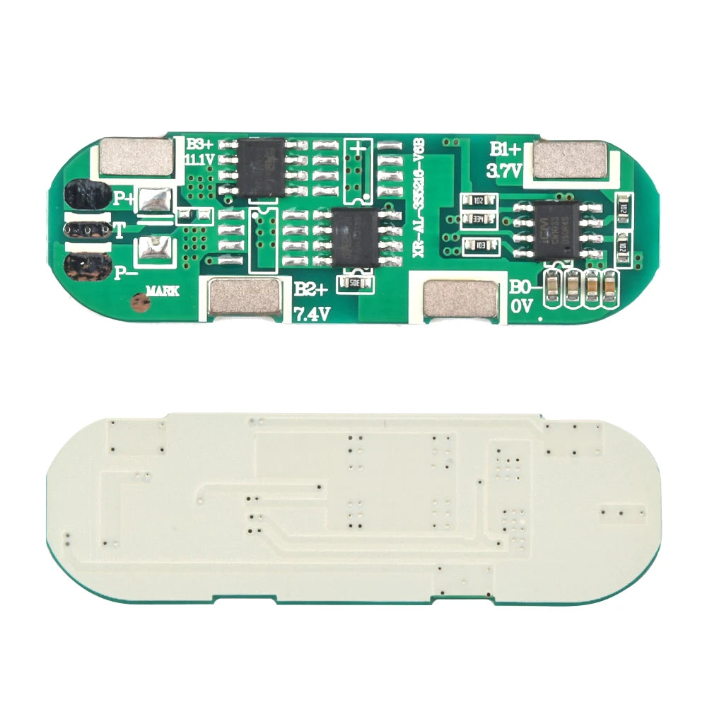 BMS 3S 5A 11.1V 12.6V 18650 Li-ion Lithium Battery Protection Board with the Same Port For Power Bank/Electric Oasis Select