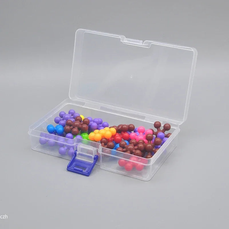 Set of 5 Clear Plastic Storage Boxes | Small Item Organizers Plastic Storage Boxes Oasis Select