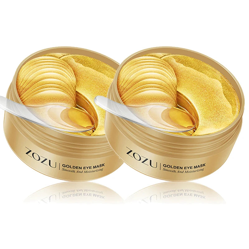 BIOAOUA 120pc Avocado Collagen Eye Masks – Dark Circles & Bags Collagen Eye Mask Oasis Select Golden Collagen