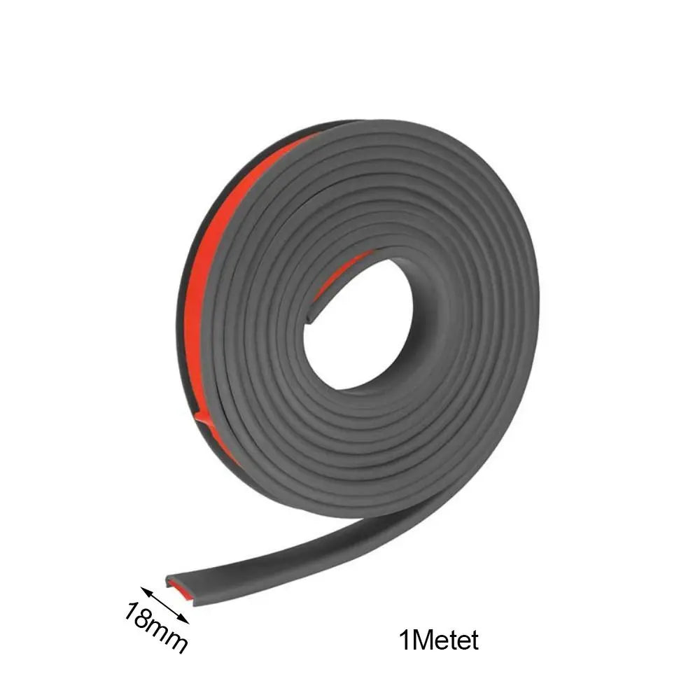 1M 18mm Width U Shaped Edge Guard Flexible Protector Trim Furniture Edging Strip Veneer Edge Sealing Tape Adhesive Edge Banding Oasis Select