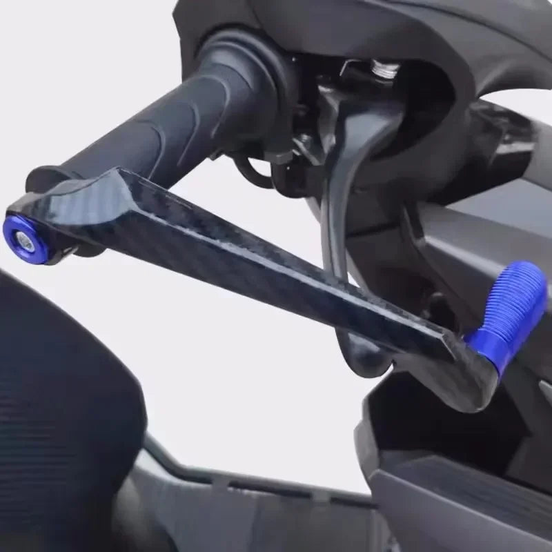 2PCS CNC Motorcycle Brake Clutch Levers Guard Protector Modification Anti-Fall Horn Brakes Hand Guard Bow Protection Rod Oasis Select