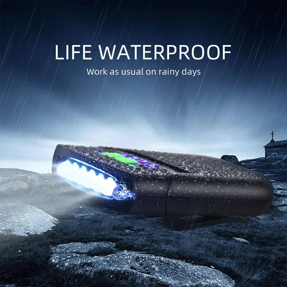 ESMARTER USB Rechargeable LED Cap Clip Headlamp – Camping & Fishing