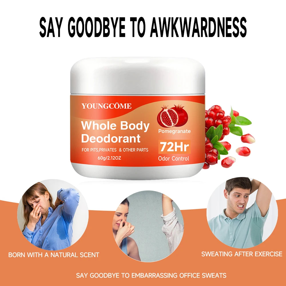 YOUNGCOME 72-Hour Body Deodorant & Antiperspirant Stick Deodorant Stick Oasis Select