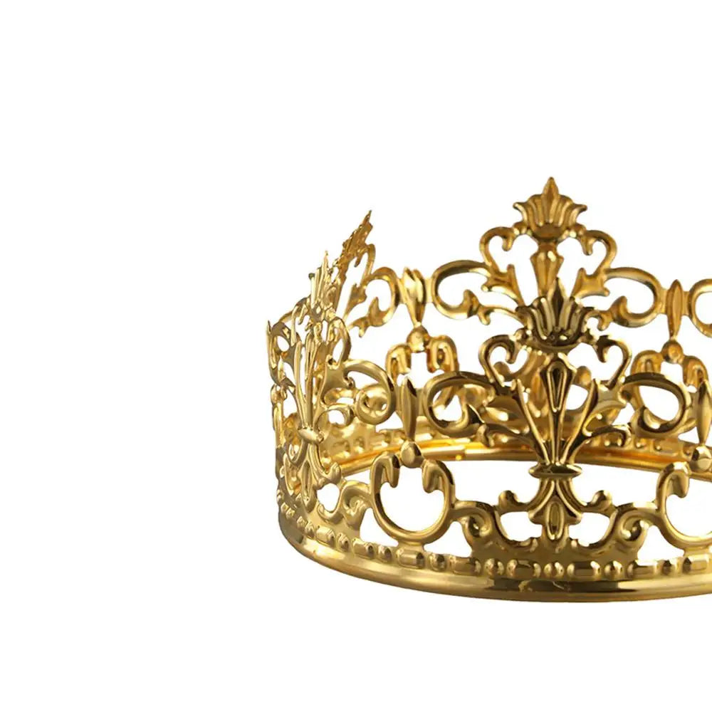 Boys White Wedding Party Bridal Accessories For Children Jewelry Crowns Baby Crown Cake Topper Hair Crowns Party Crowns Oasis Select