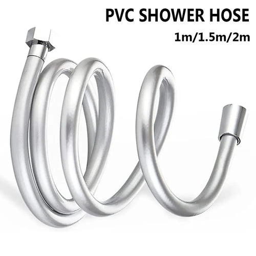 1/15/2m GI/2 High Pressure PVC Handheld Shower Hose Universal Interface Flexible Anti Winding Bathroom Accessories Oasis Select