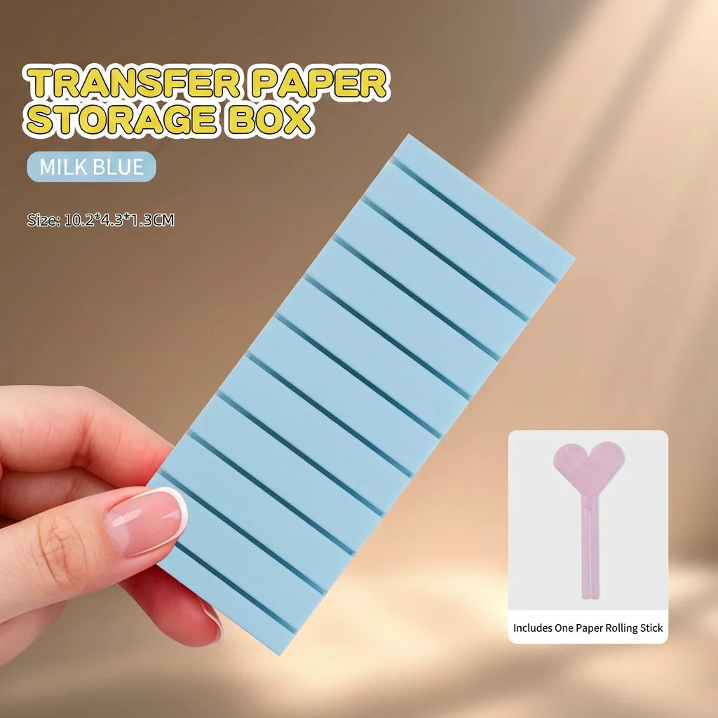 10-Slot Nail Transfer Paper Organizer | 3D Printed Storage Box