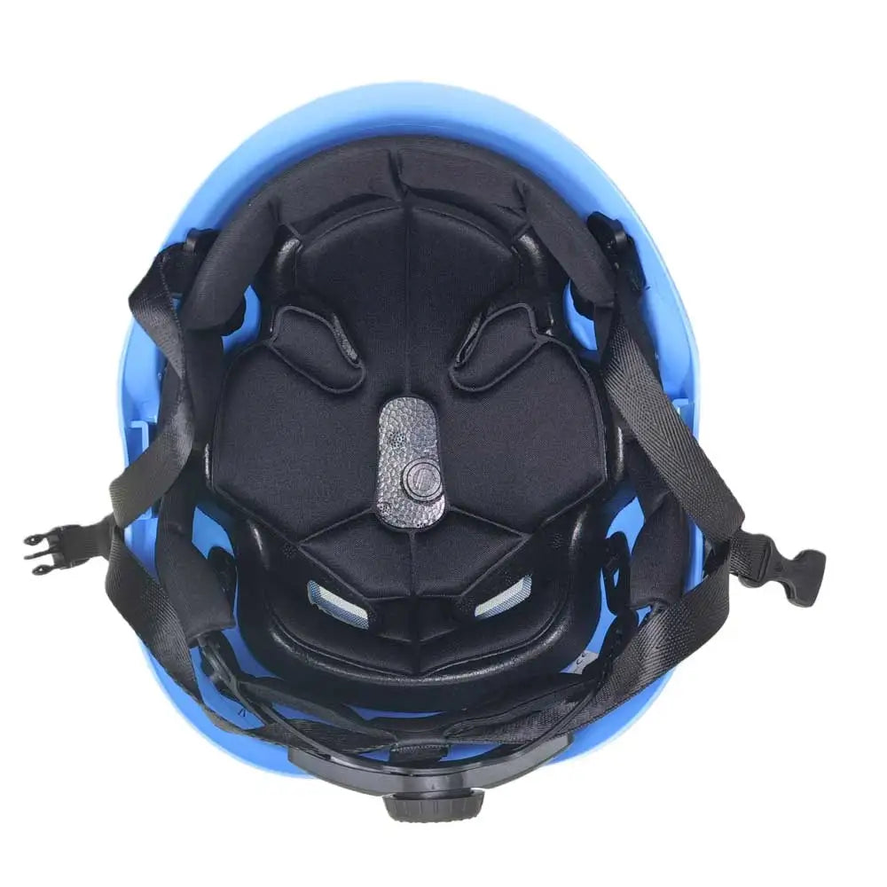 Rock Climbing Guardian Outdoor Safety Helmet With Headlamp clip for Climbing Abseiling Canyoning Mountaineering Caving Oasis Select