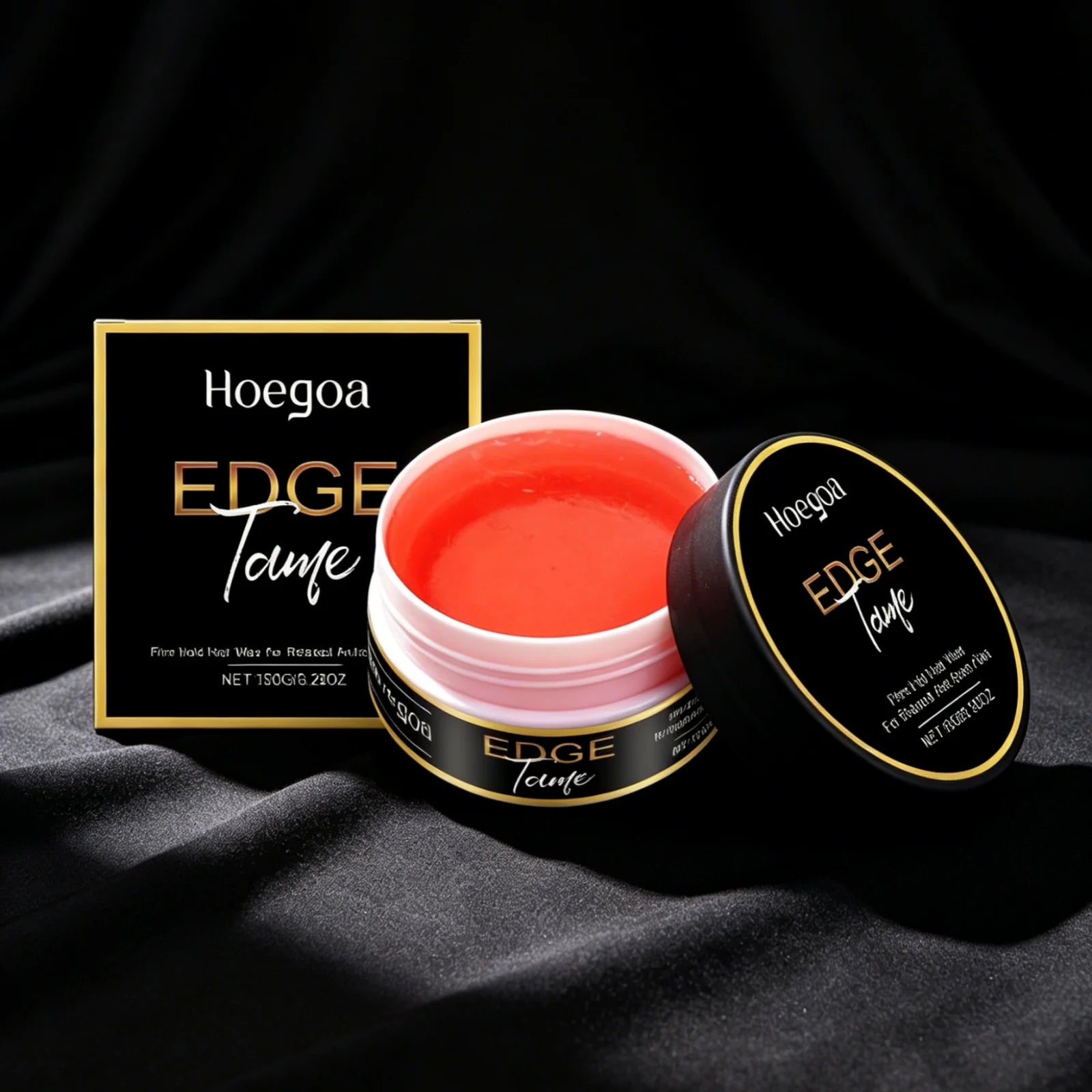 Hoegoa Styling Gel for All Hair Types Firm Hold Smooth Frizz Edge Control Enhance Gloss Fast Shaping Non Sticky Hair Wax 150g Oasis Select