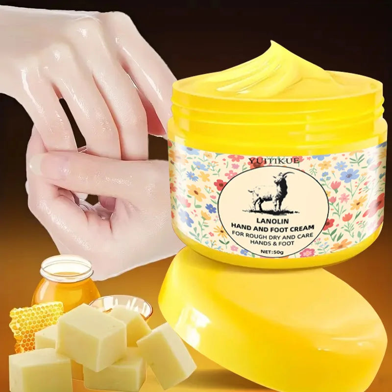 YUITIKUE Lanolin Hand & Foot Cream 50g – Dry Skin Repair