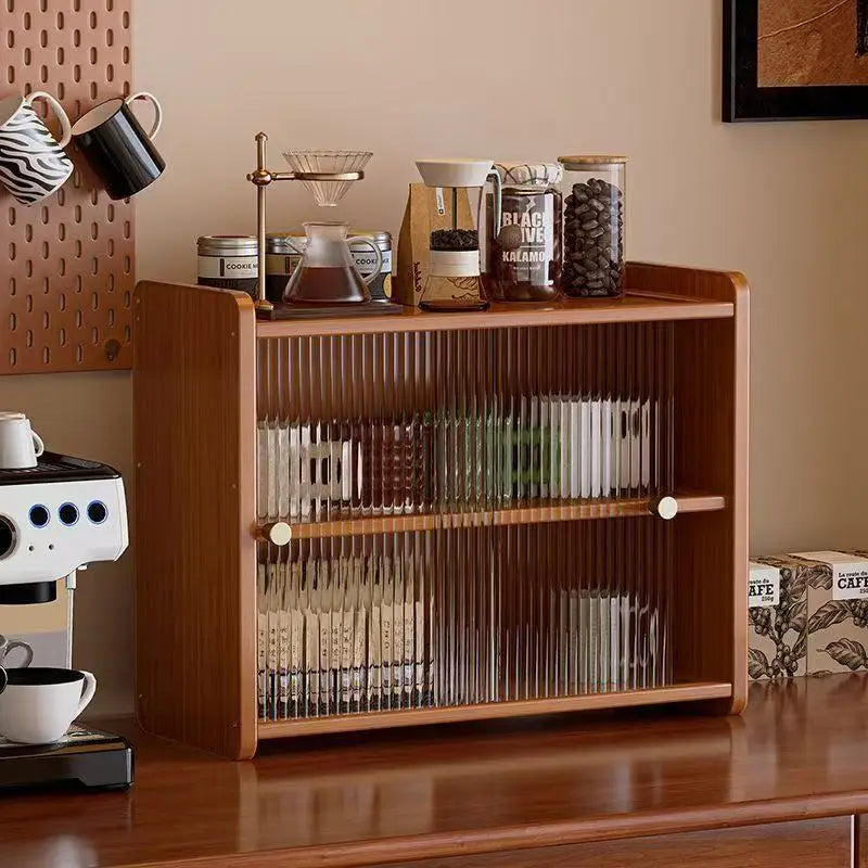 Cup holder, shelf, desktop cup storage rack, multi-layer countertop, tea cup, water cup, coffee cup, table dust display rack Oasis Select