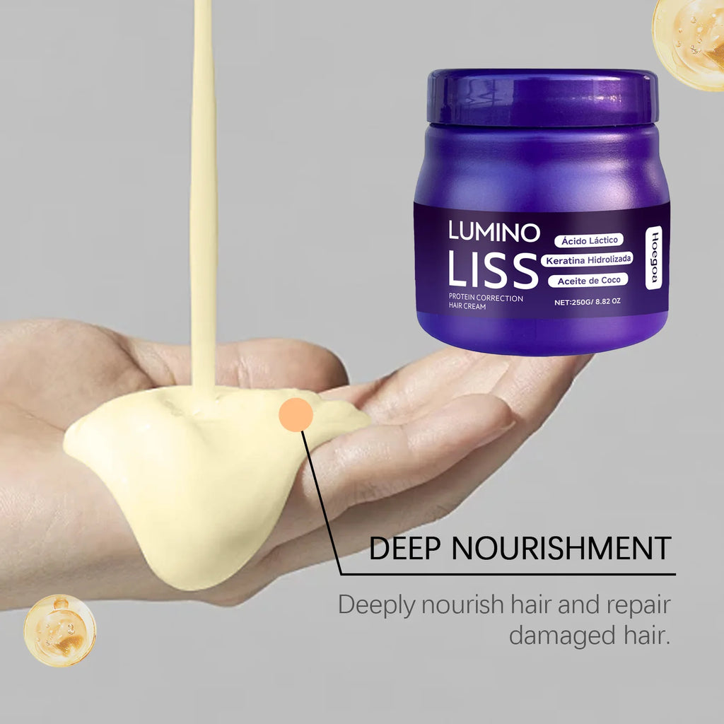 HOEGOA Keratin Hair Mask – Repair, Smooth & Straighten Cream Keratin Hair Mask Oasis Select