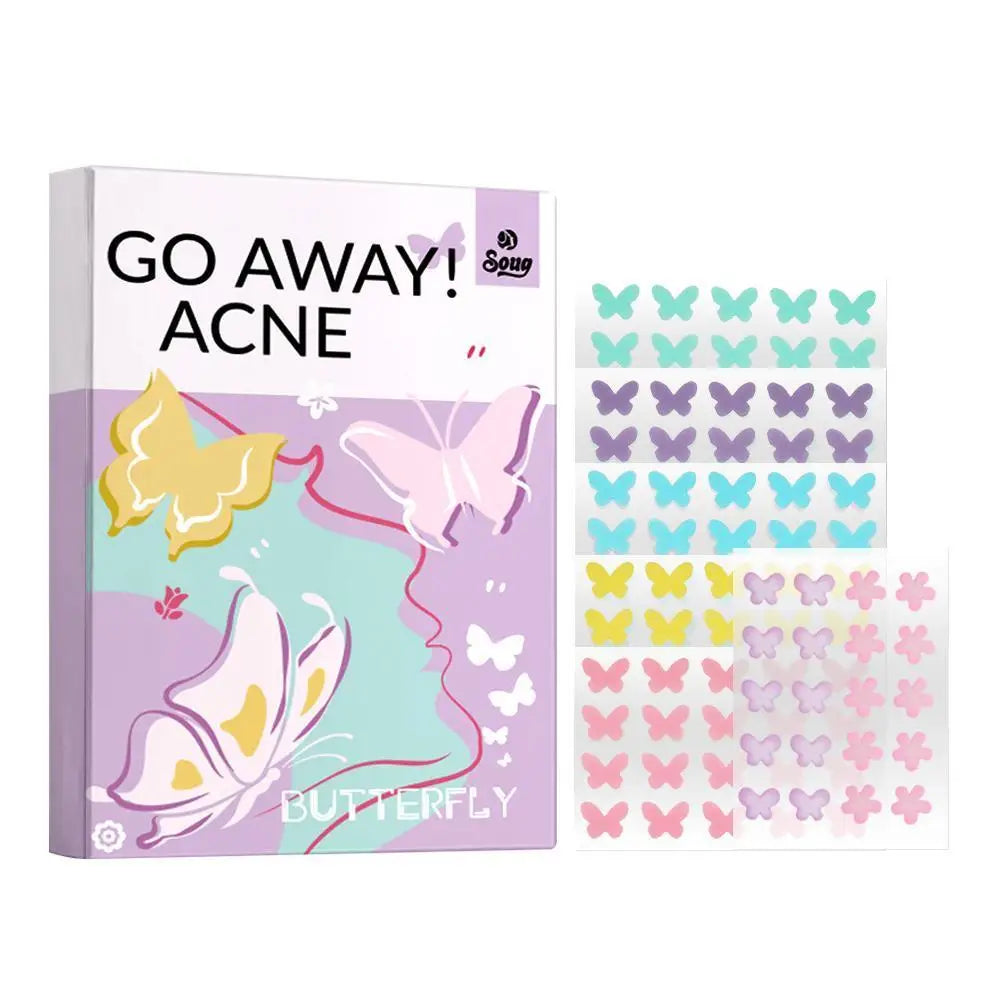 Cute Butterfly Heart Star Acne Pimple Patches – 120-420 Count Acne Pimple Patches Oasis Select A-120pcs