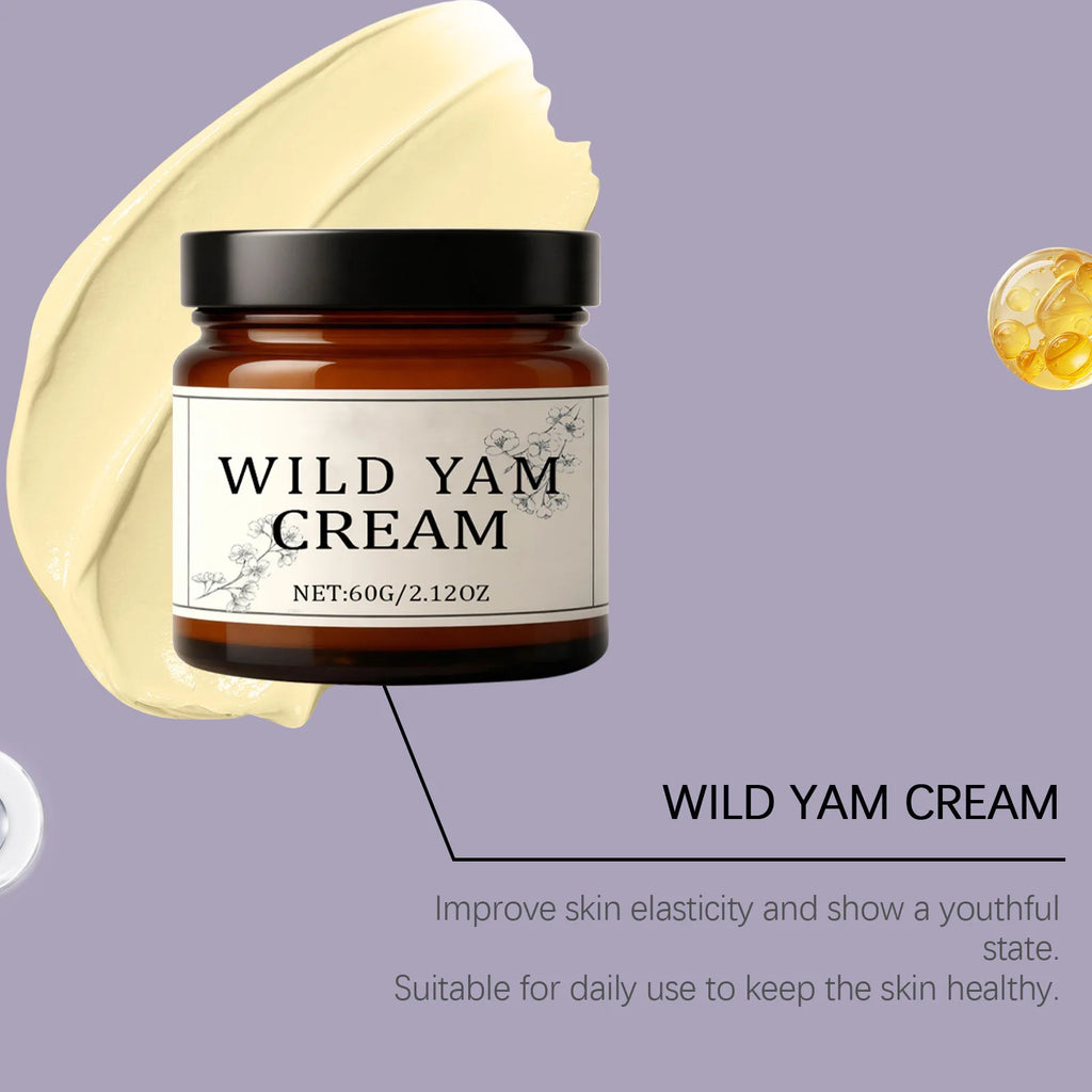 Wild Yam Cream – Hormone Balance & Menopause Relief Women Menopause Body Cream Oasis Select