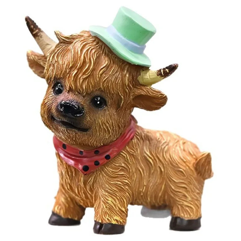 Simulated Highland Cowboy Style Home Decor Dining Table Decor Creative Home Decoration and Gift Giving Oasis Select